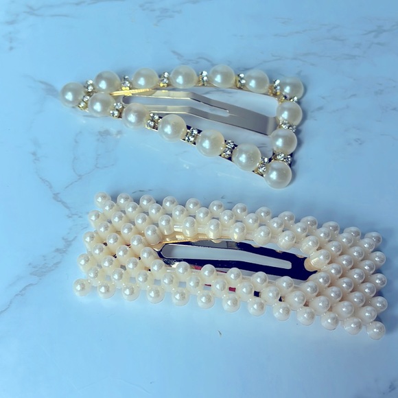 Two Bridal hair accessories in elaborate ornate Victorian or Bridgeton style - Picture 3 of 9